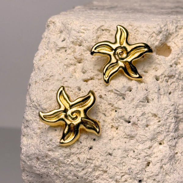 Aretes Estrella Caracol