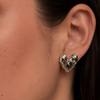 Aretes Corazón Puntos