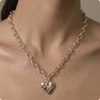 Collar Corazón Puntos