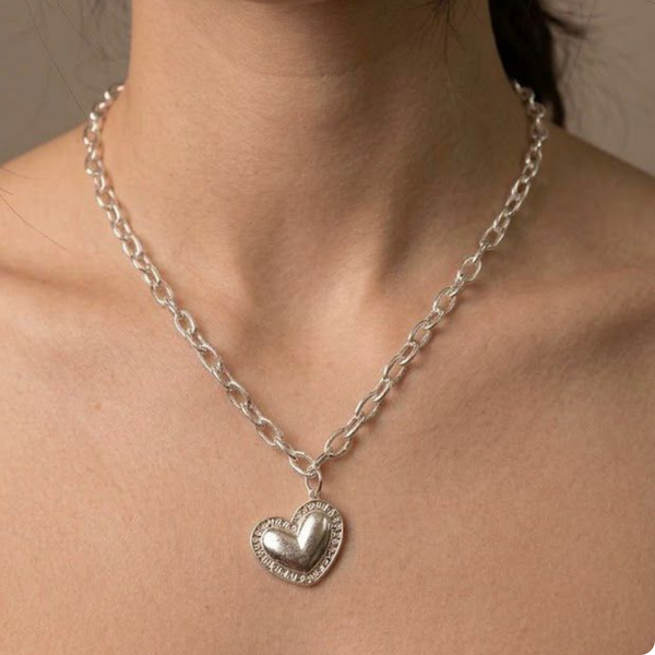 Collar Corazón Love