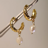 Aretes Perla Puntos