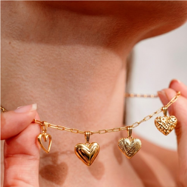 Chóker Corazones