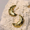 Aretes Luna Cebra