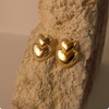 Aretes Corazón Doble