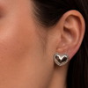 Aretes Corazón Love