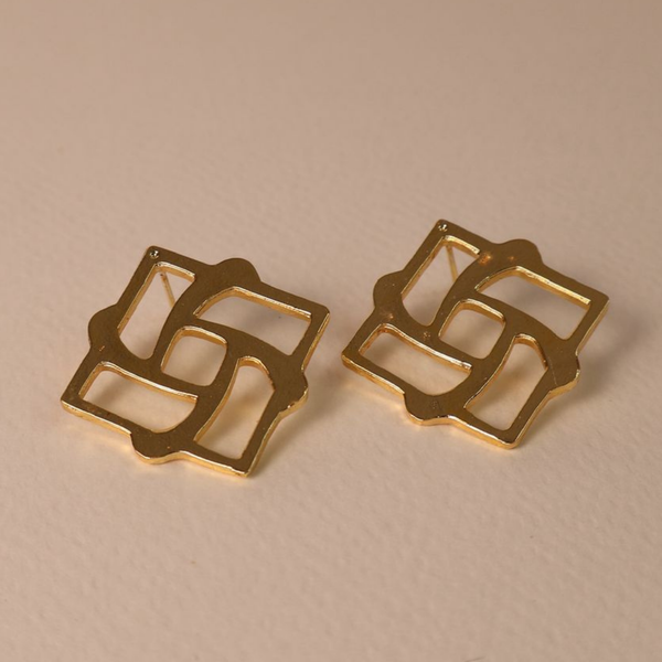 Aretes Raíces Tejido