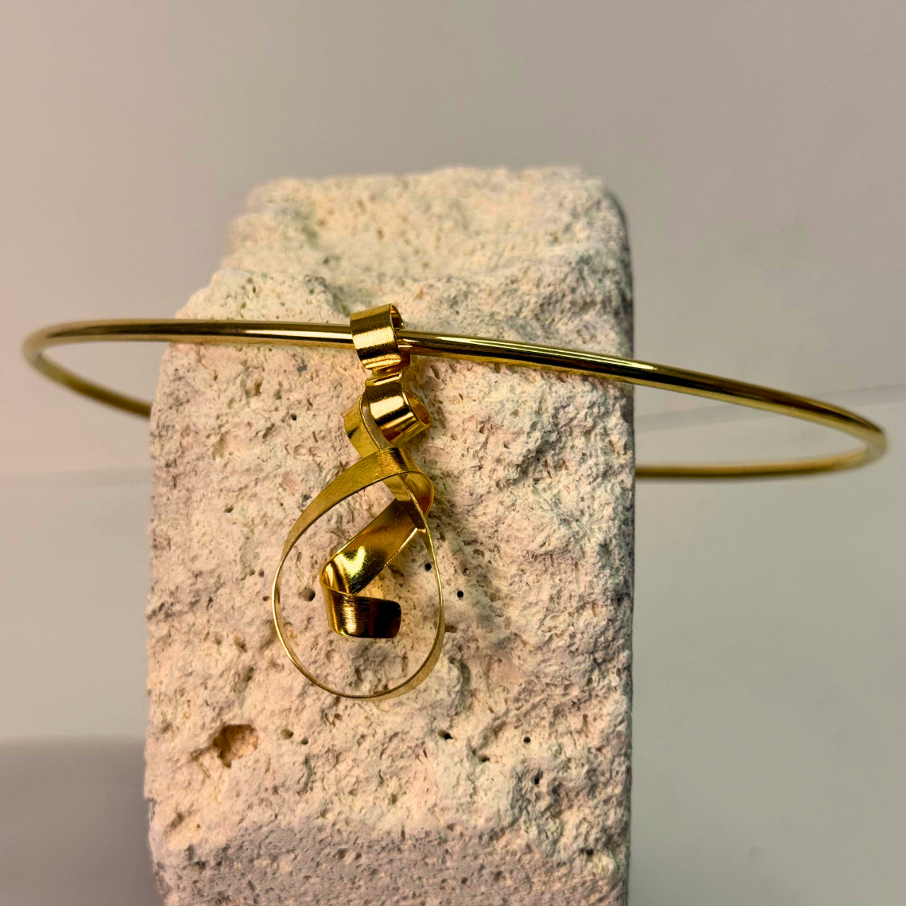 CHOKER LAZOS DE BRONCE