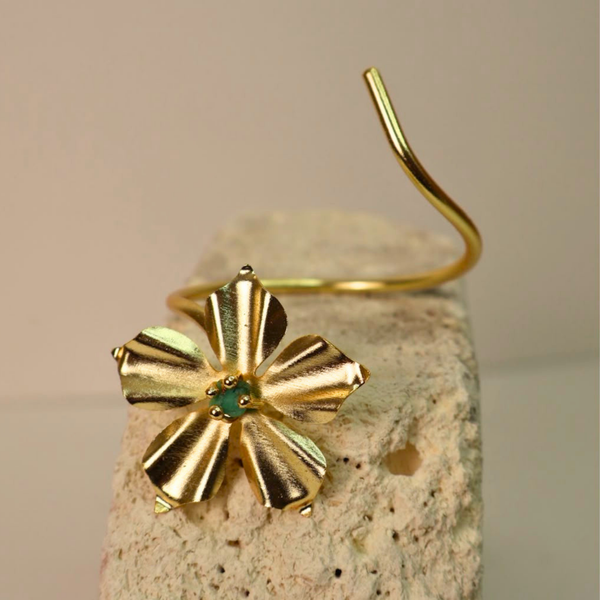 PULSERA FLORECER ESMERALDA