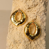 Aretes Lágrima Redonda