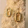Aretes Lágrima Cadena