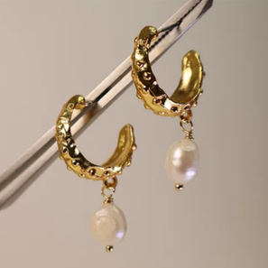 Aretes Perla Puntos