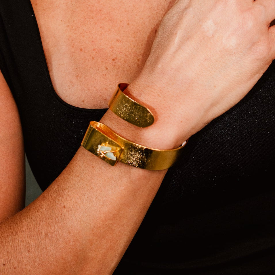 Pulsera Esmeralda Enlazadas