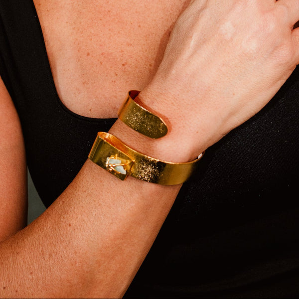 PULSERA ESMERALDA ENLAZADA