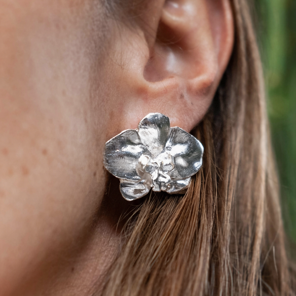 Aretes Orquídea Phalaenopsis